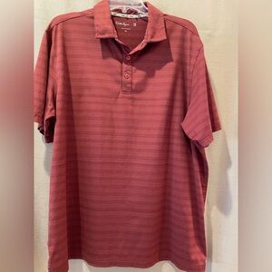 Walter Hagan 11 Performance Golf Shirt. Maroon
Size XL